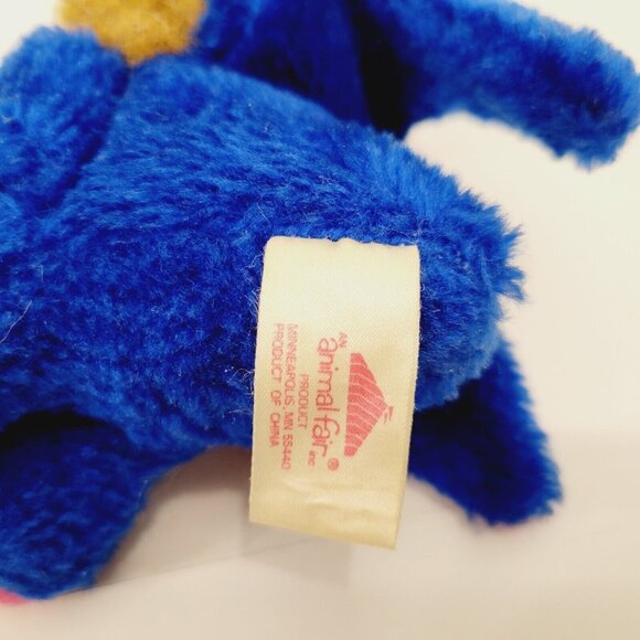 The Animal Fair Plush Bat Toy Blue & Pink - Picture 5 of 9